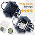 Navy blue Women Laptop Backpack with USB port